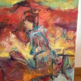 Oil painting on canvas by Virginie Motti Lefevre 2006