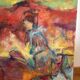 Oil painting on canvas by Virginie Motti Lefevre 2006