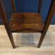Antique oak plant table