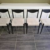 Set of 4 Baumann “Silva” chairs, Scandinavian, 1970s