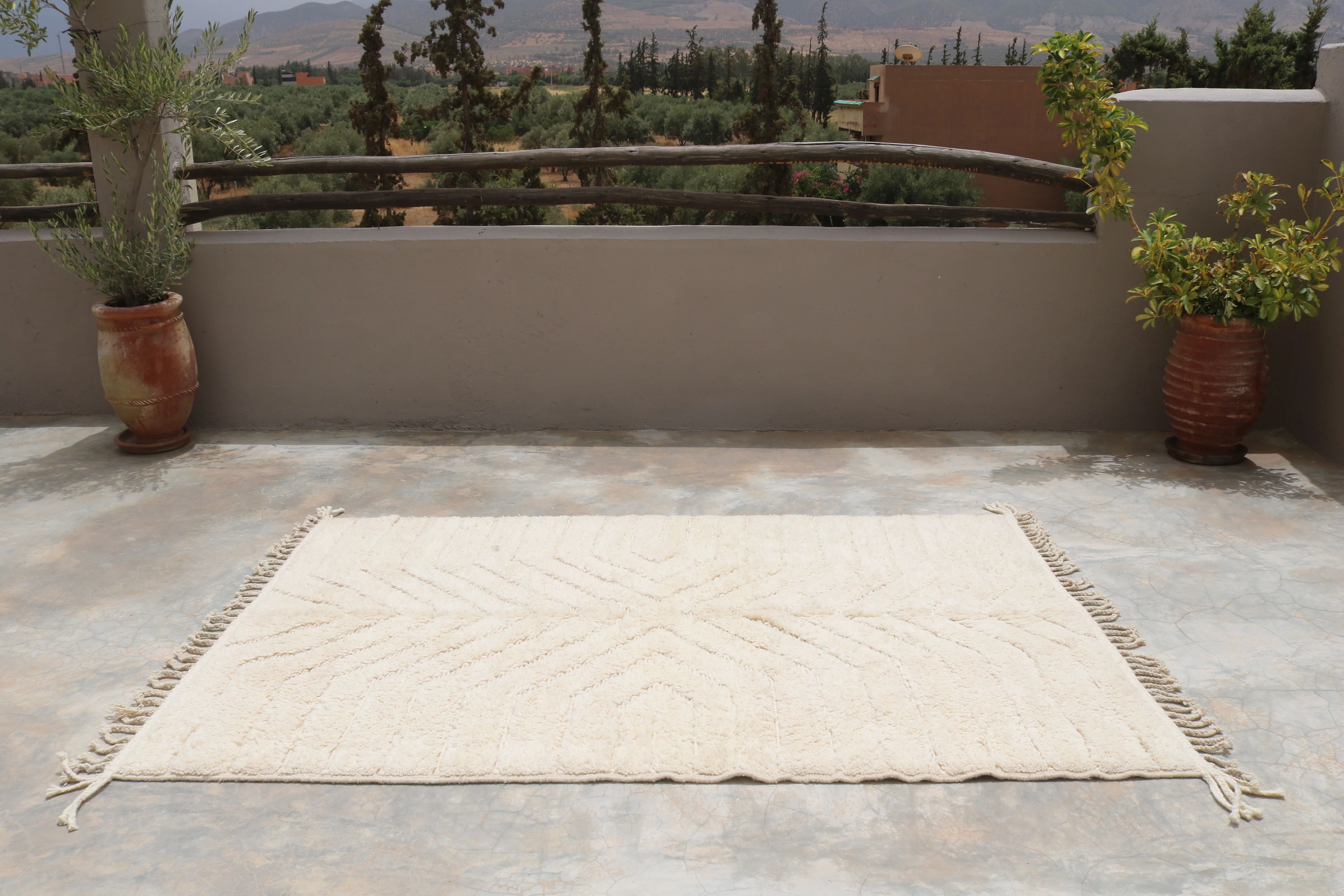Beni Ouarain rug, 250 x 165 cm - AZ860