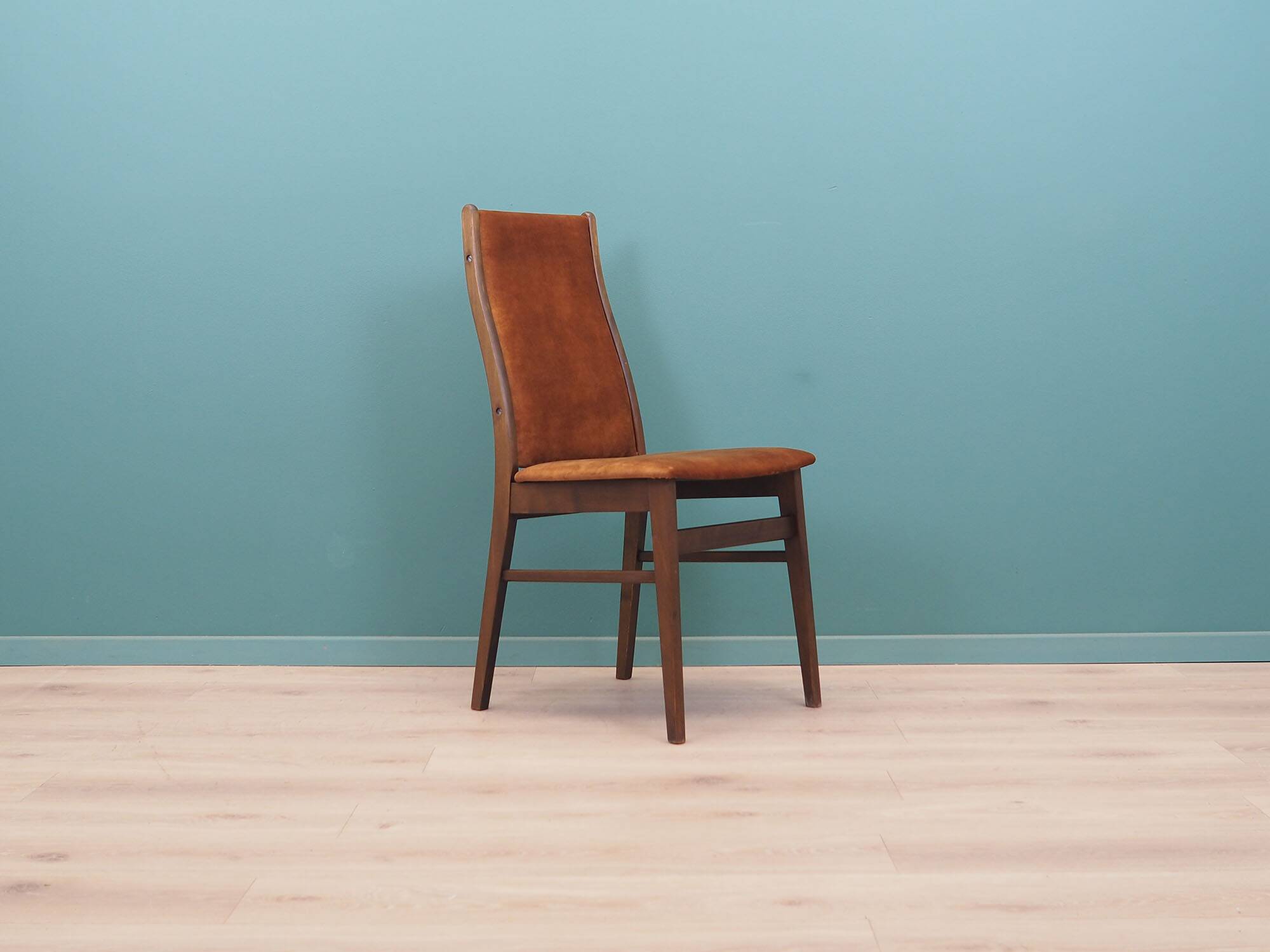 Set of six beech chairs, Danish design, 1960s, production: Denmark