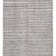 4x10 Brown & White Striped Vintage Runner Rug, 131x303Cm