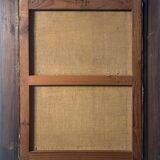 Painting by Henri Schaeffer (1900-1975) "Fishing boat" + frame