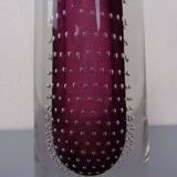 Glass vase by Gunnel Nyman for Nuutajärvi Notsjö, Finland, 1940s.