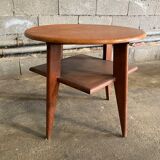 Table basse style scandinave en chêne