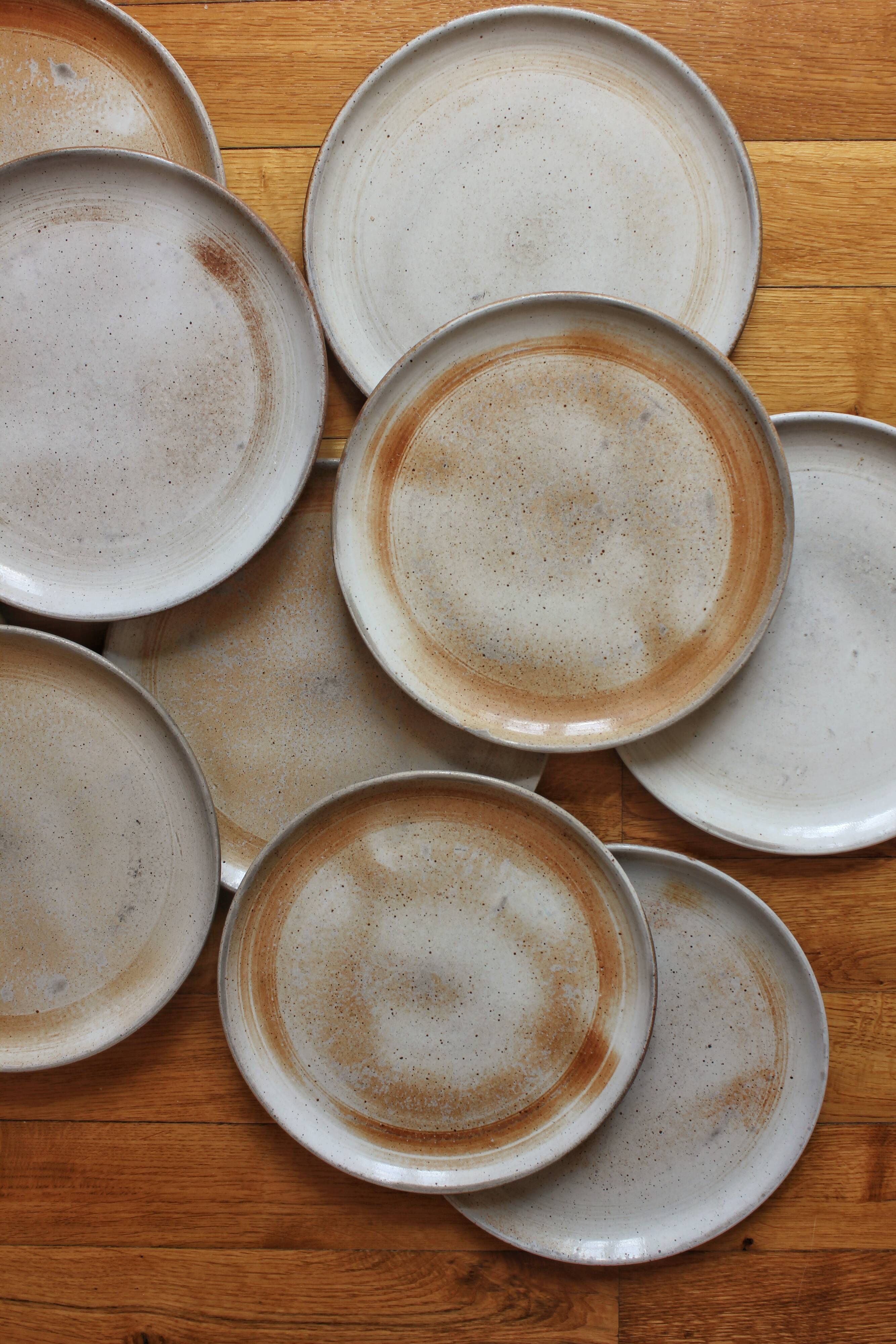Flat plates in sandstone from the vintage 70s marsh