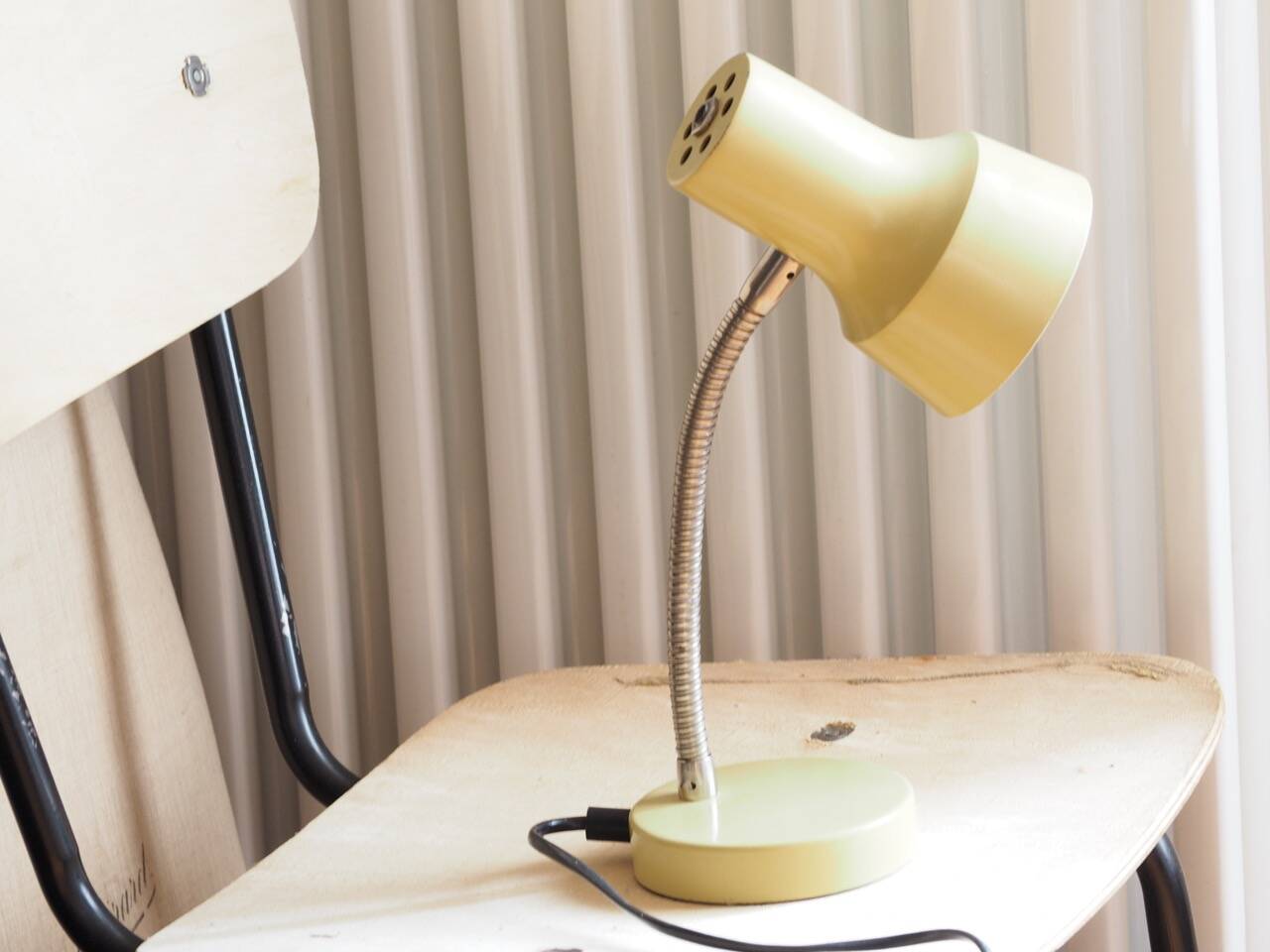 Lampe de bureau beige je fassg