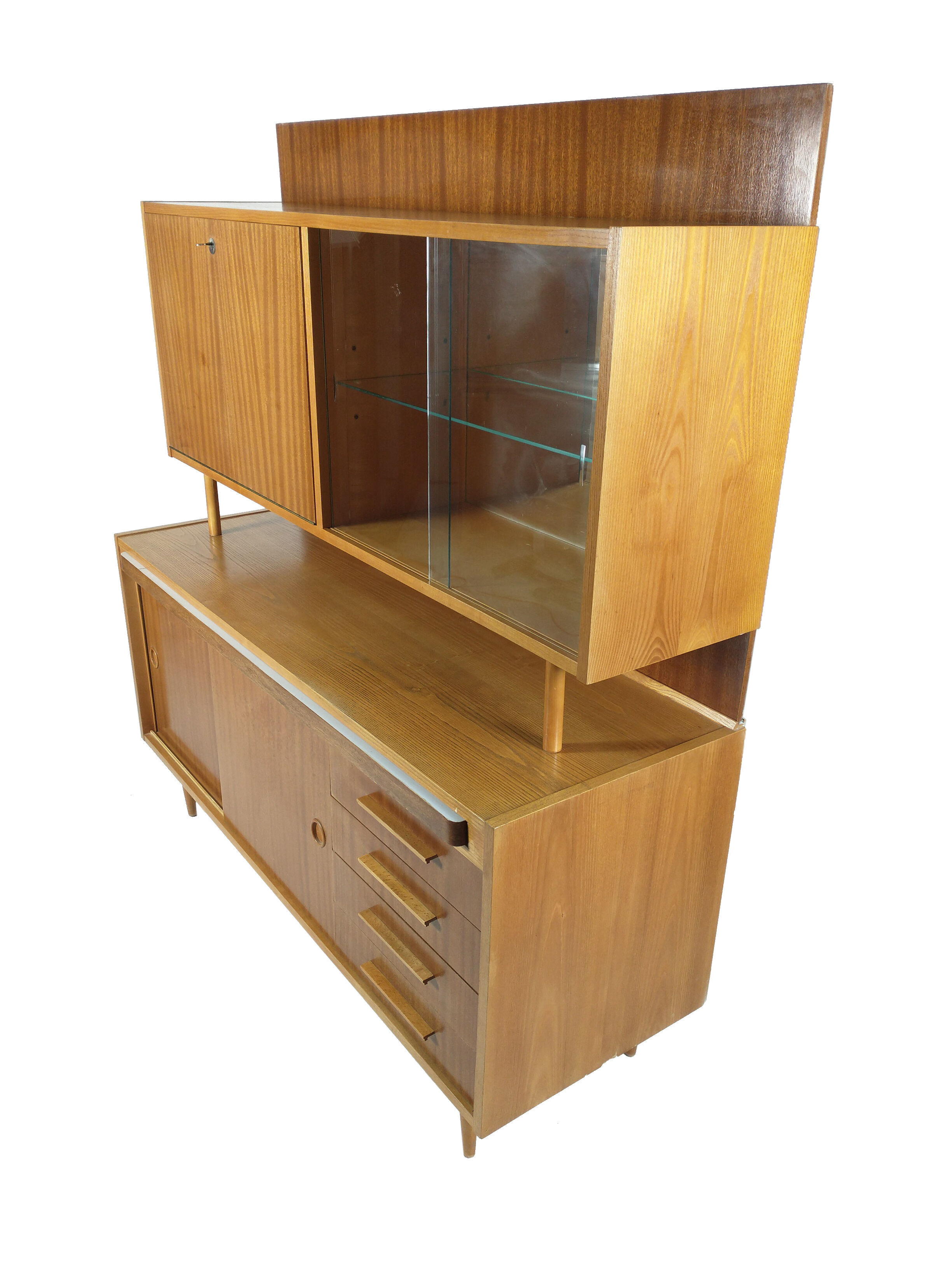 Vintage sideboard & desk, 1970s