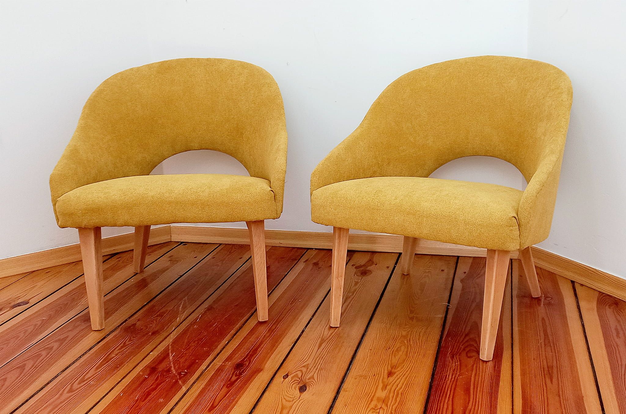 Paire de fauteuils proj. O. Haerdtl Ton Tchécoslovaquie, années 60