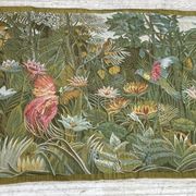 Tropical forest wall tapestry La Filandière Paris no. 123, 1960