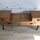 Vintage 1960s dressing table with long drawers