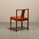 Steen Eiler Rasmussen Rosewood with leather dining chairs Model 700