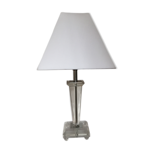 Lampe de bureau en cristal - inoxydable