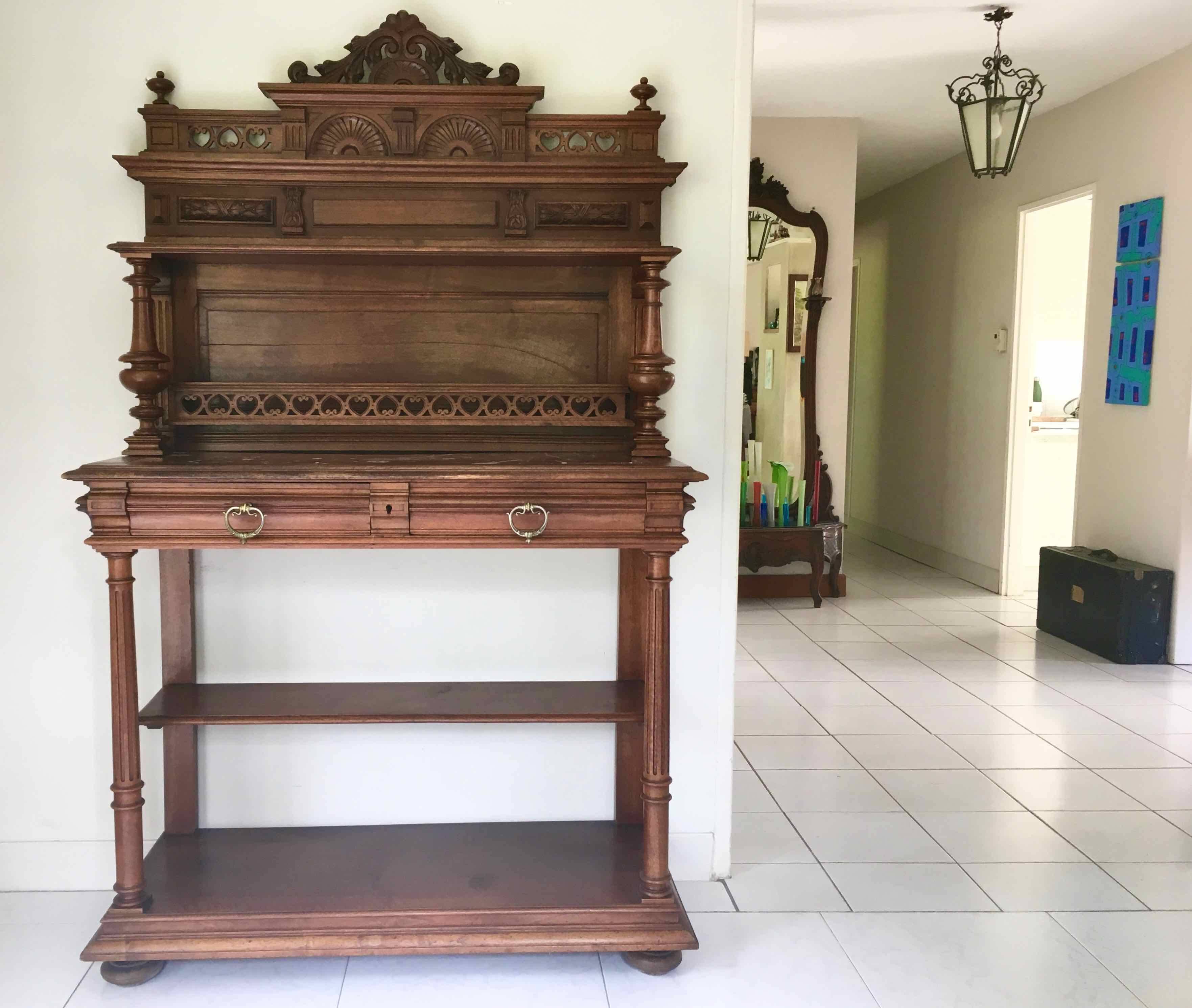 Restaurant serving console early 20th century