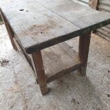 Mid-Century vintage carpenter's workbench