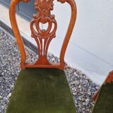 Set of 6 mahogany chairs