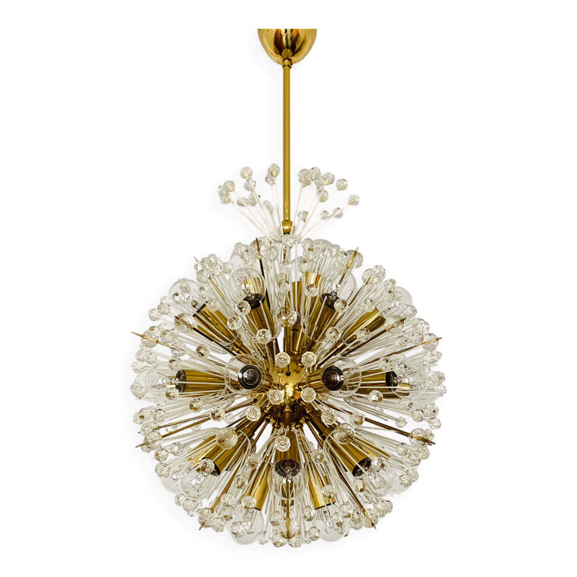 Dandelion Chandelier by Emil Stejnar for Rupert Nikoll