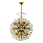 Chandelier par Emil Stejnar pour Rupert Nikoll