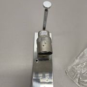 Large Organic Hollywood Regency Ice Glass Wall Light by Kalmar Lights, 1970