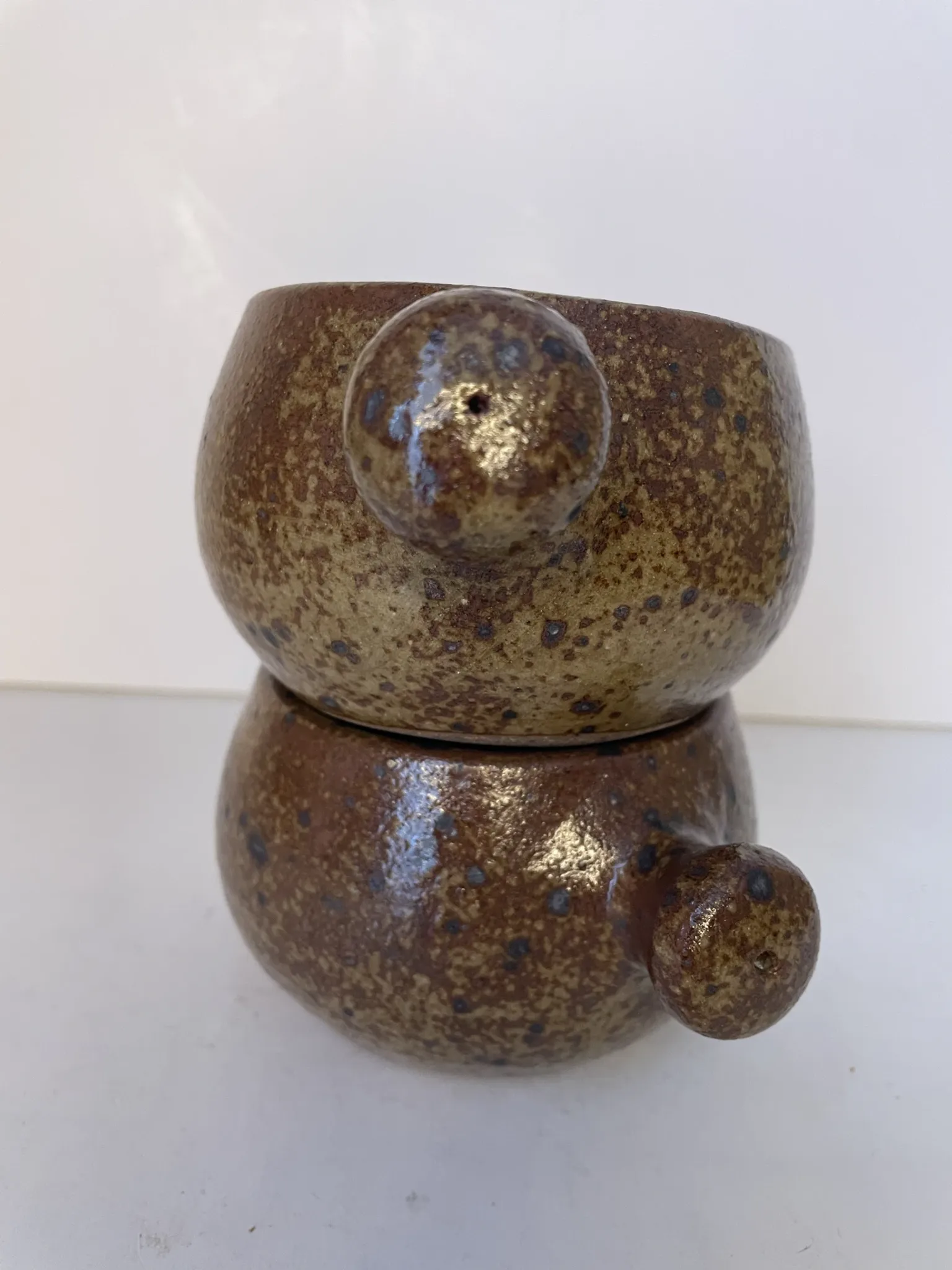 Pyrite stone bowls in