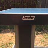 Modernist industrial and vintage console table in Stafor brand metal