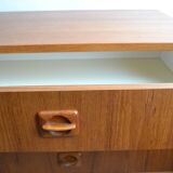 Commode scandinave en teck