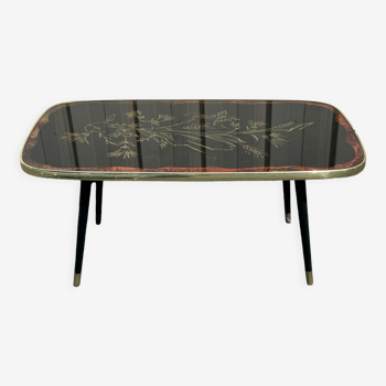 Lacquered coffee table 60s