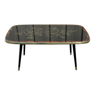 Lacquered coffee table 60s