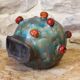 Glazed raku head