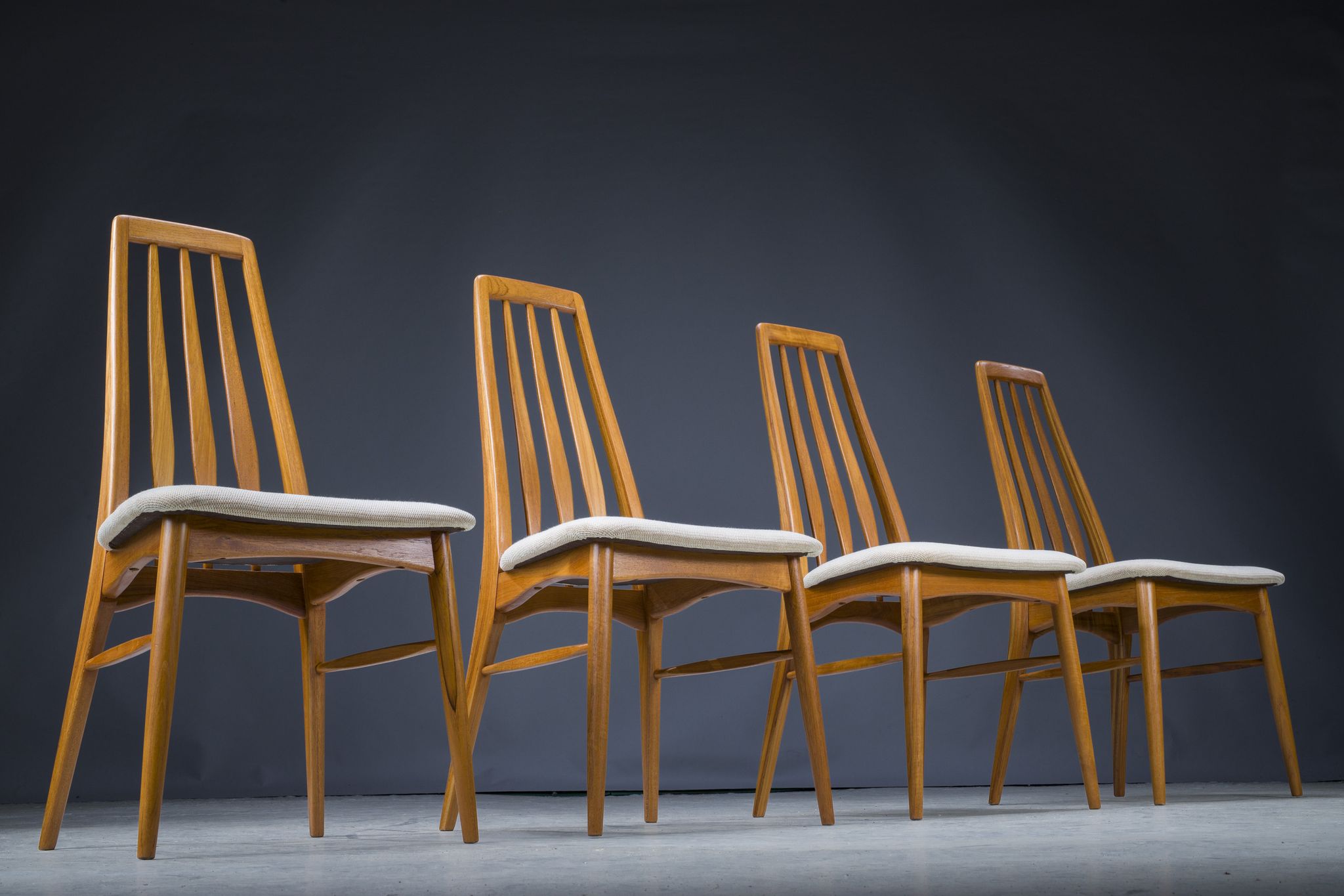 Eva chairs by Niels Koefoed for Koefoed Hornslet, 1960