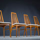 Eva chairs by Niels Koefoed for Koefoed Hornslet, 1960