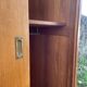 Wardrobe with 3 sliding doors in solid wood 1960