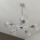 Chandelier "SPUTNIK". 1970. Space age.