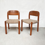 Pair of Danish teak chairs, 1960