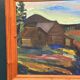 Original Swedish Oil on Panel – “Mountain Landscape” by Kersti Flyckt