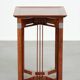 Tall Art Deco design side table with removable top