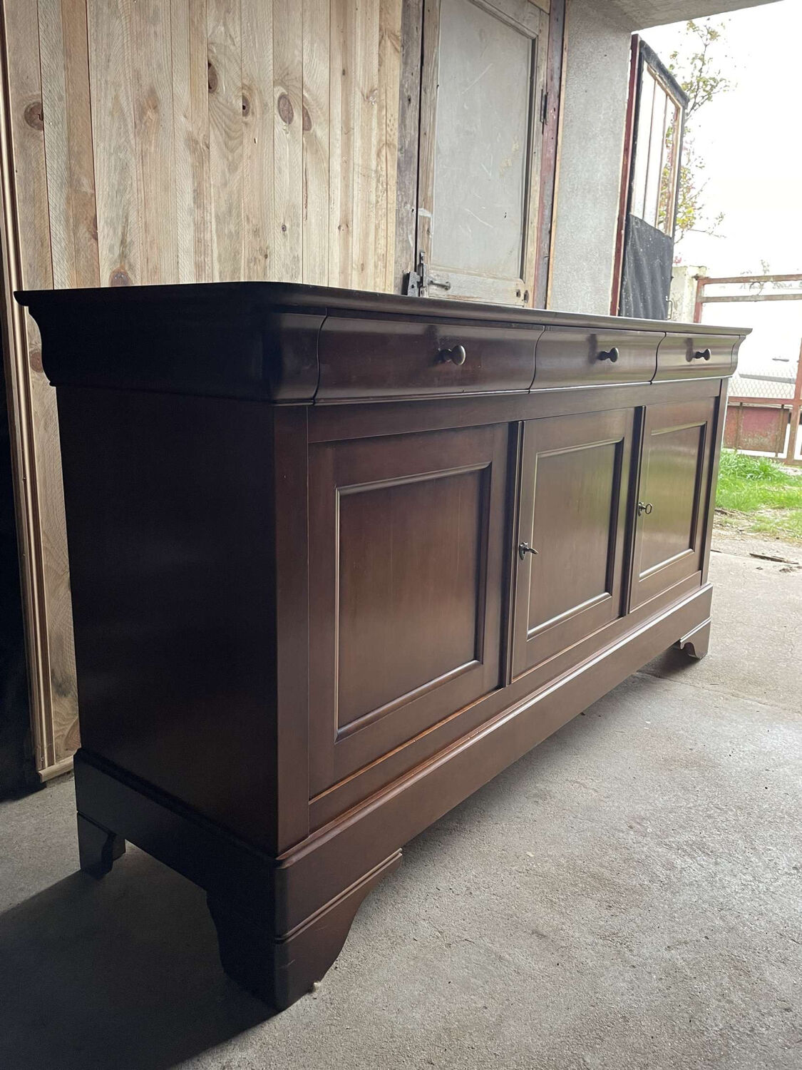 Cherry wood sideboard