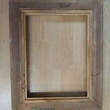 Montparnasse frame carved wood gilded leafing 40 cm x 30 cm