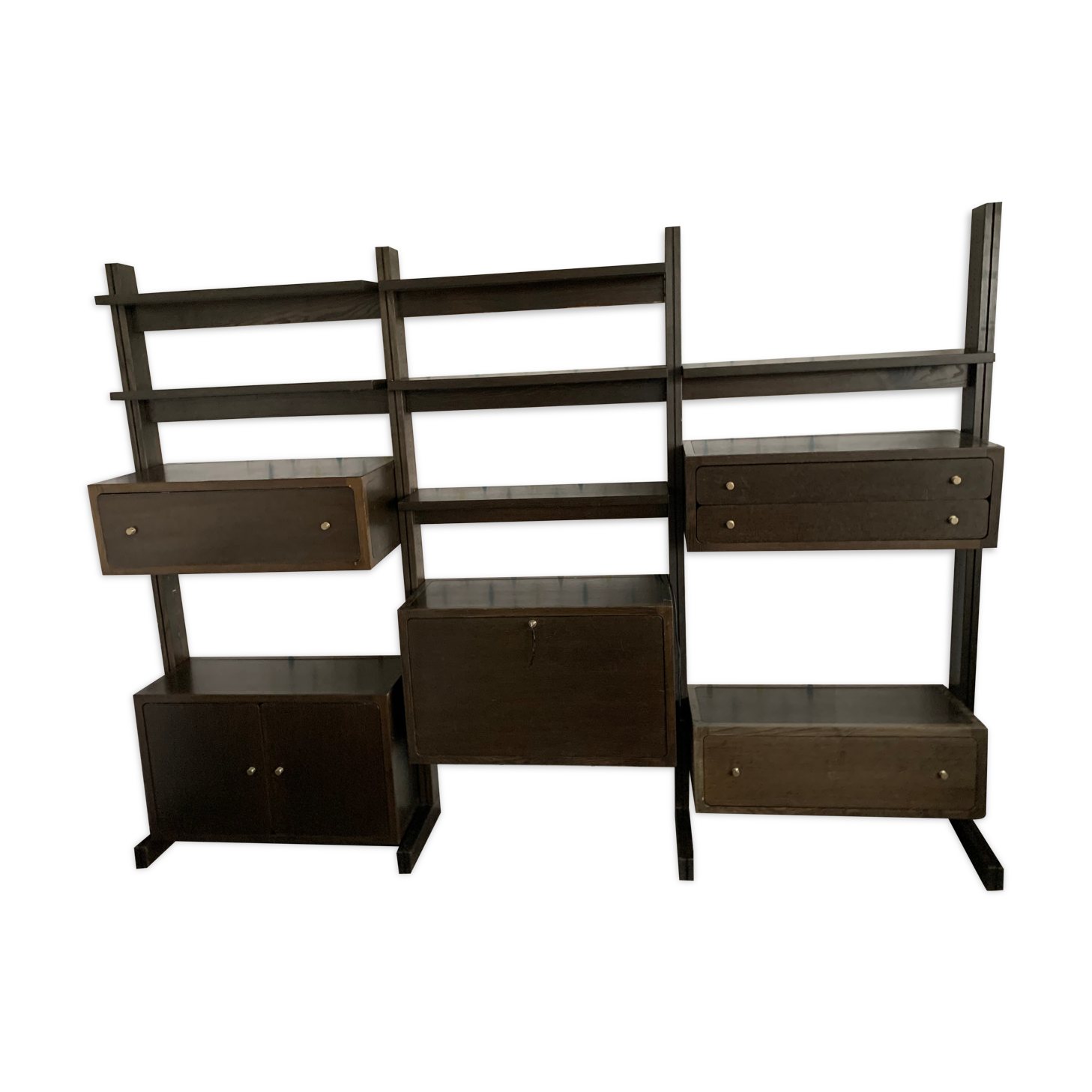 Vintage Roche Bobois modular shelf library