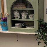 Old wall display case