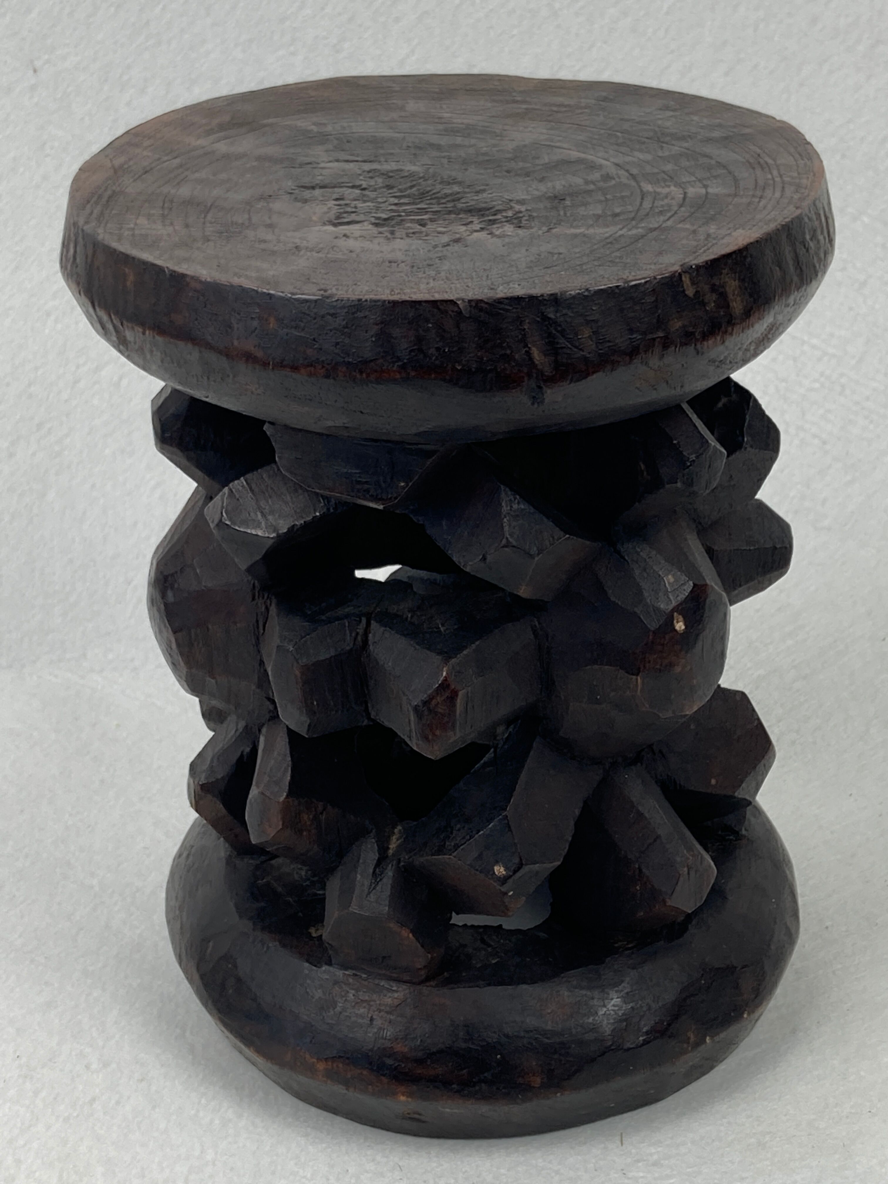 Tabouret bas africain « Bamiléké », Cameroun, années 1950