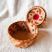 Panier Agaseke Traditionnel  Artisanat d'Art du Rwanda