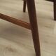 Chaise en teck, design danois, années 1970, production : Danemark