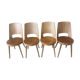 Suite of 4 Baumann Mondor chairs