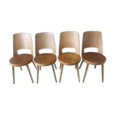 Suite of 4 Baumann Mondor chairs