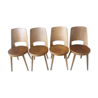 Suite of 4 Baumann Mondor chairs