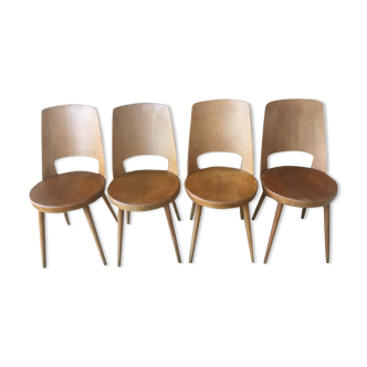 Suite de 4 chaises Baumann Mondor