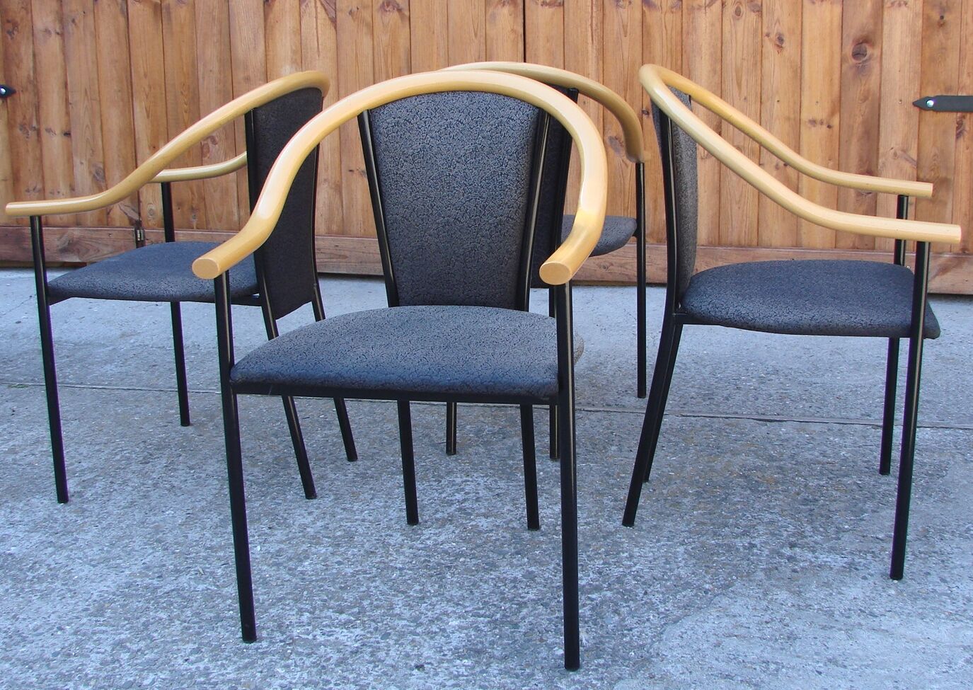 Ensemble de 4 chaises, années 1970