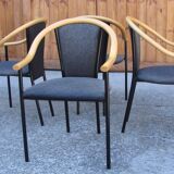 Set of 4 chairs , 1970s
